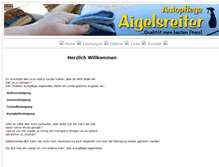 Tablet Screenshot of aigis-autopflege.at
